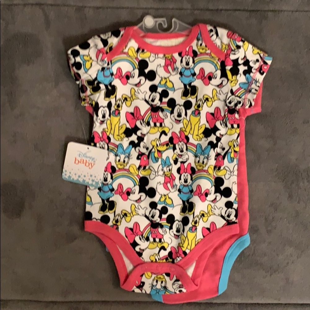 Two Pack of Minnie Mouse Onesies
